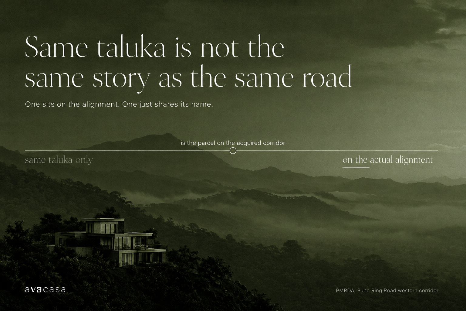 The Pune Ring Road and the Mulshi Valley