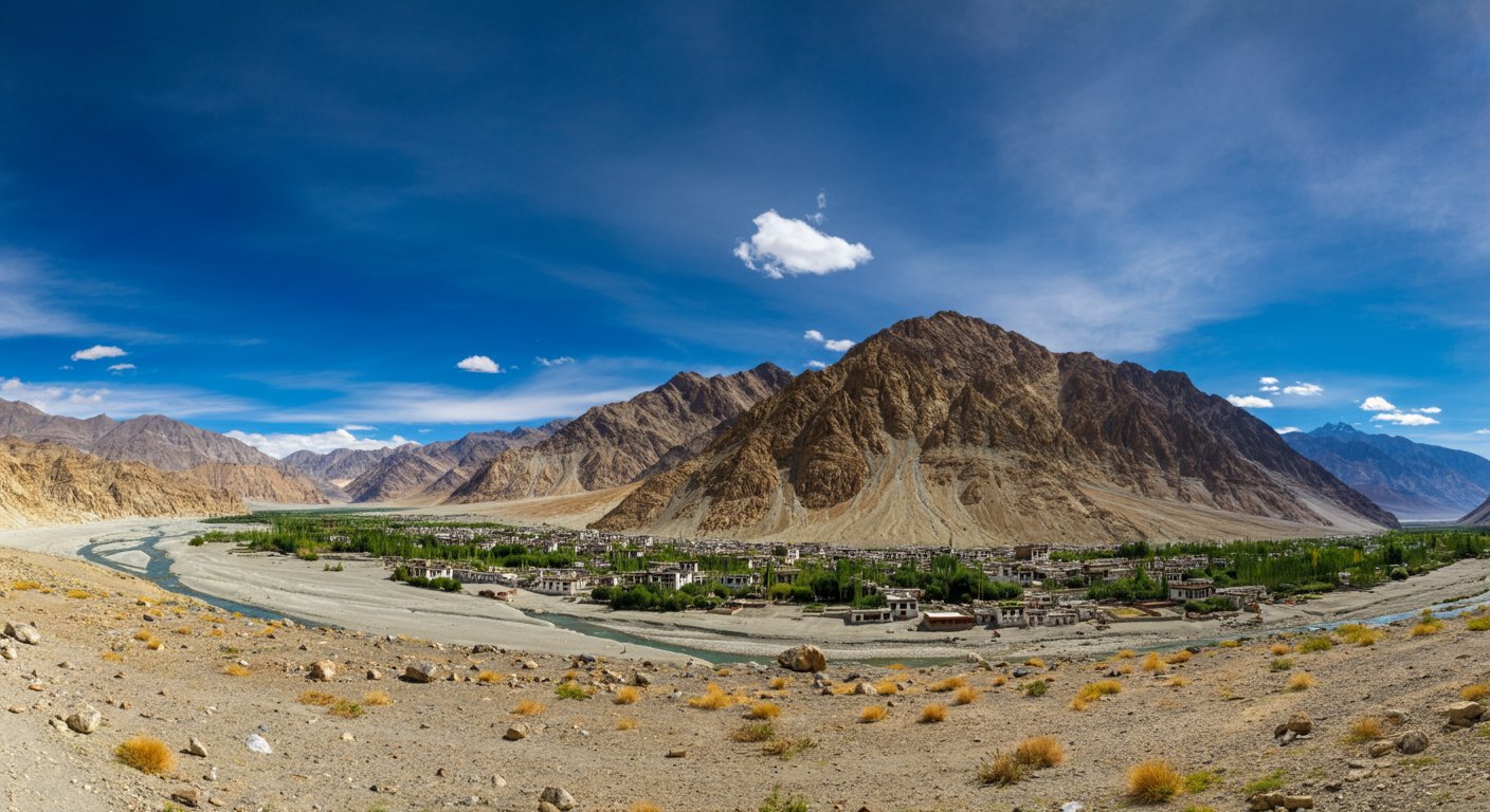 Hundar neighbourhood
