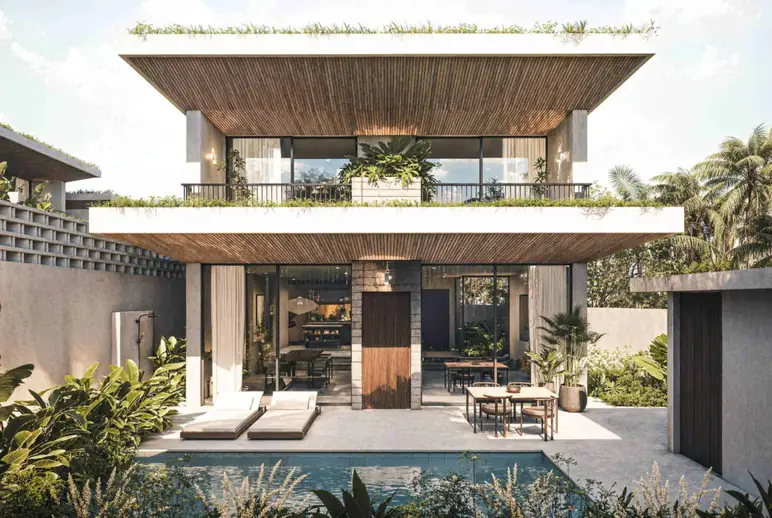 Contemporary 2-Bedroom Tropical Villa, Bingin