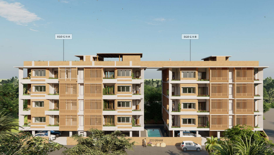 Eco Griham, 1 BHK, Apartments, in Auroville, Tamil Nadu, photo 1