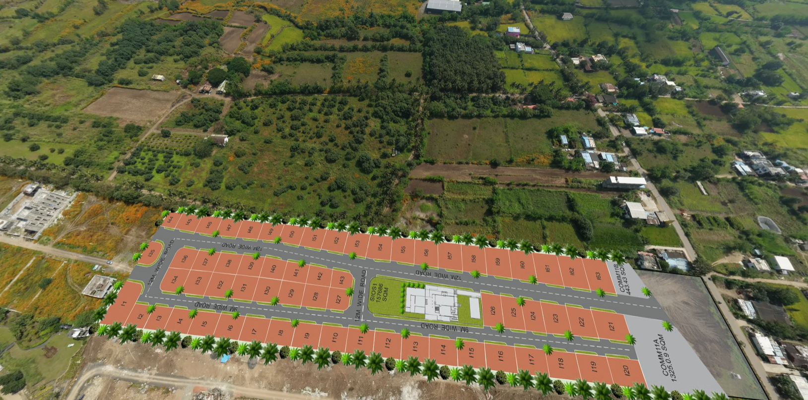 Santerra, Plots, in urse, Maharashtra, photo 1