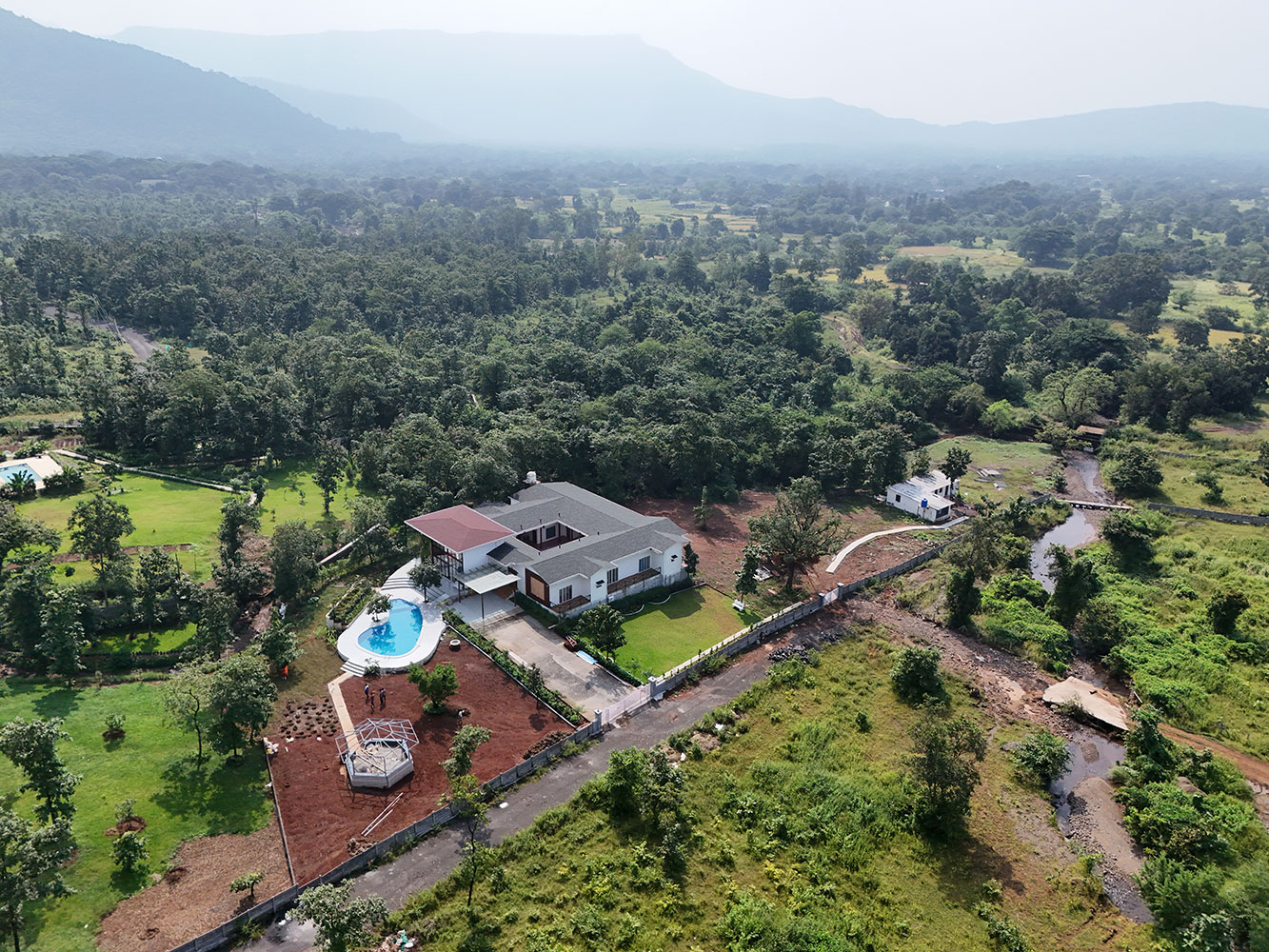 Forest By The Hills - Karjat, managed farmland in Karjat