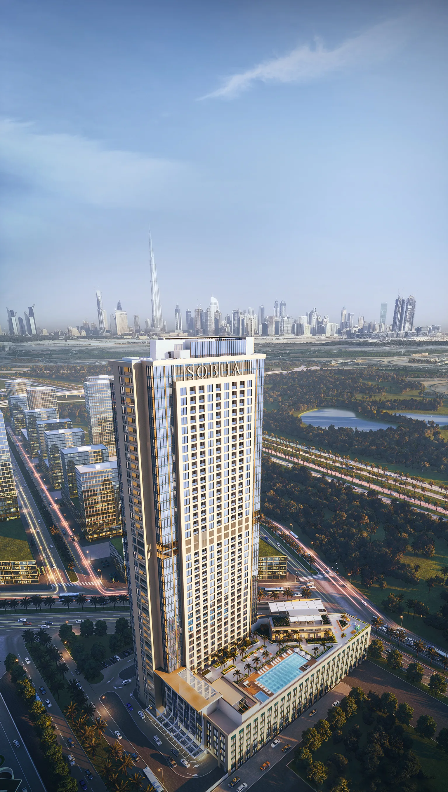 Creek Vistas Grande by Sobha